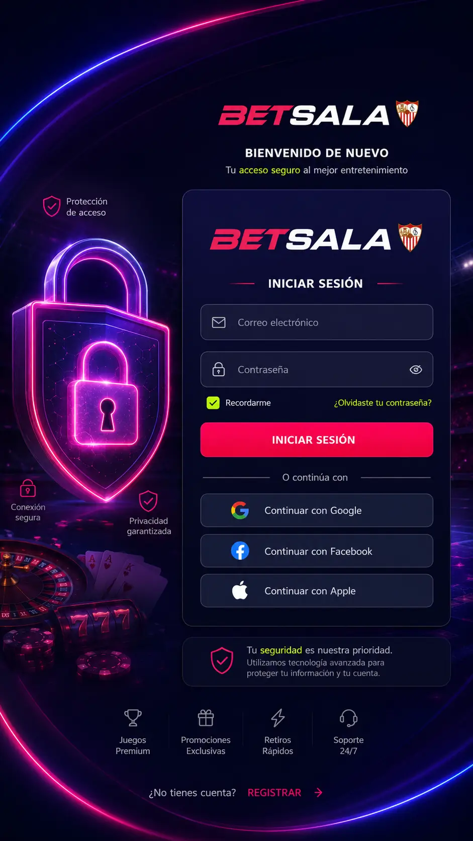 Cuenta para jugar online
